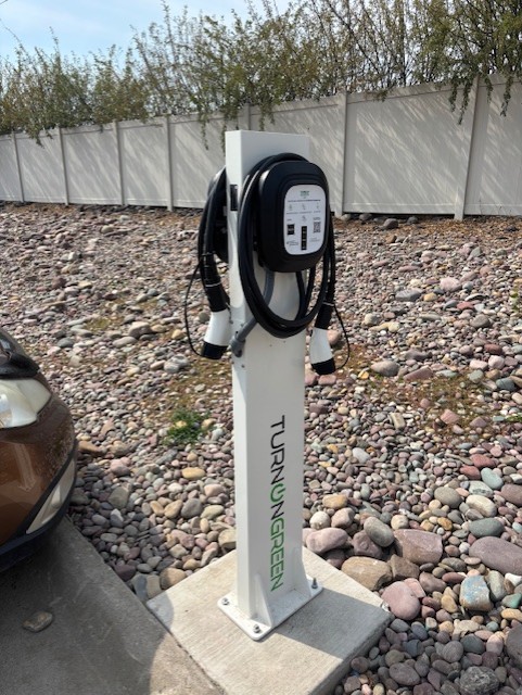 Hotel EV charging installation — Kalispell